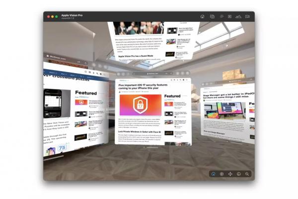 Первый взгляд на&nbsp;разработку приложений для Apple Vision Pro в&nbsp;Unity
