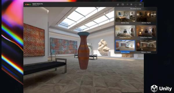 Первый взгляд на&nbsp;разработку приложений для Apple Vision Pro в&nbsp;Unity
