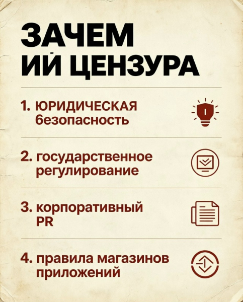 Невидимый редактор: как и почему нейросети цензурируют контент? Невидимый редактор: как и почему нейросети цензурируют контент?